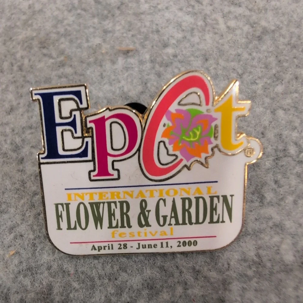 Disney Epcot International Flower & Garden Festival 2000 Enamel Pin Souvenir - Picture 1 of 3